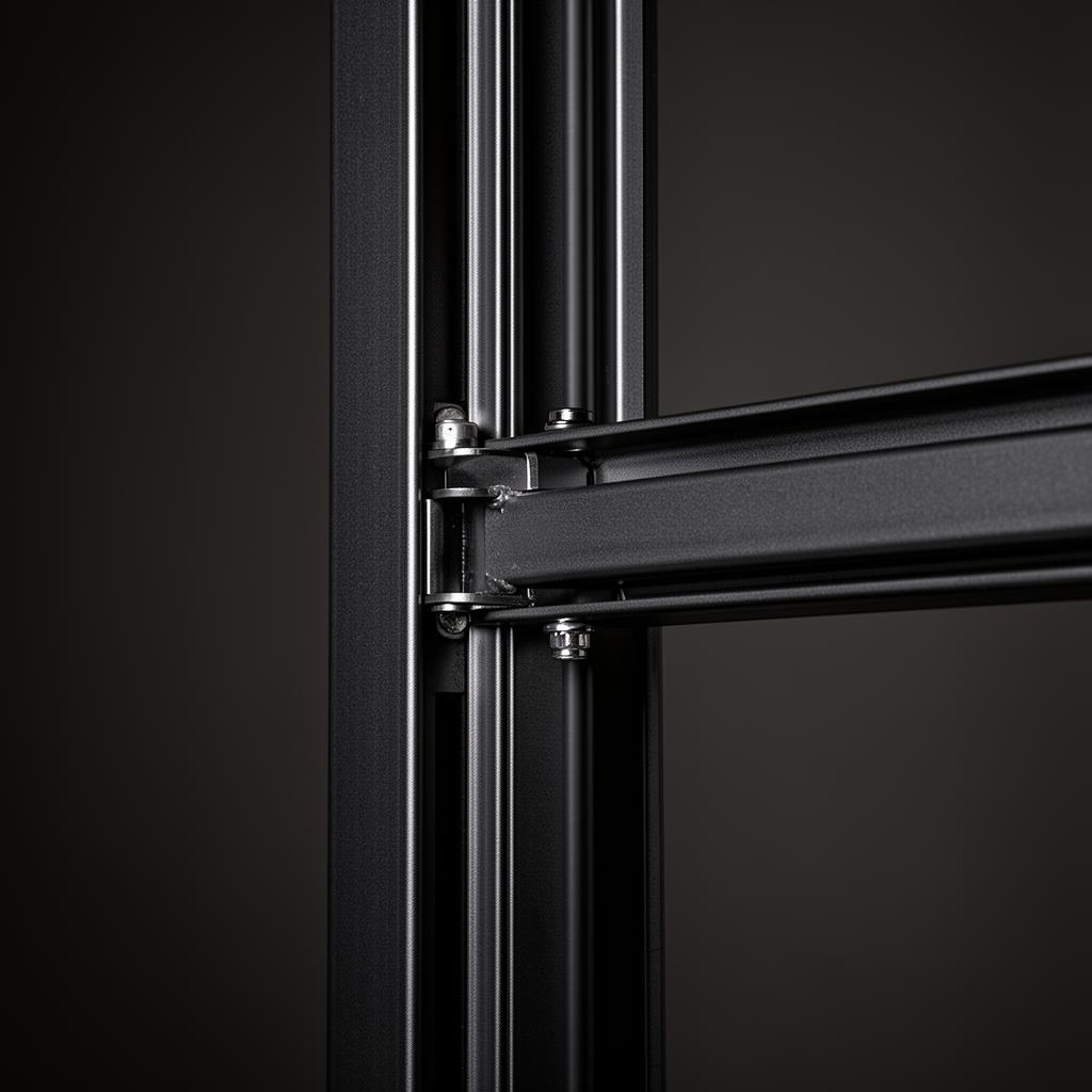 Custom steel profile detail